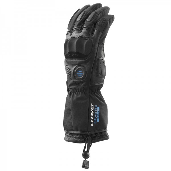 Clover Polar Wp Heated Black Gloves