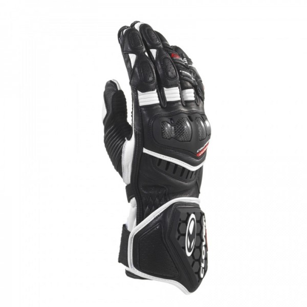 Clover Rs-9 Race Replica Black White Gloves