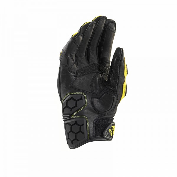 Clover Rsc-4 Black Yellow Gloves