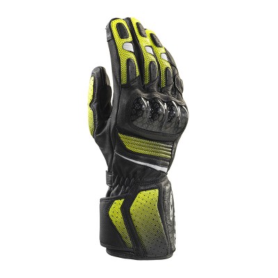 Clover St-03 Shaded Yellow Black Gloves