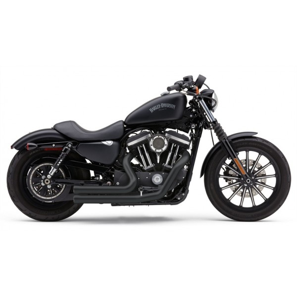 COBRA SPEEDSTER SHORT 909 BLACK FOR HARLEY DAVIDSON IRON 883 2014-2020 Part # 6705B