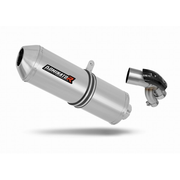 DOMINATOR EU APPROVED EXHAUST SILENCER OVR FOR BMW S1000XR 2015-2019 PART # BW083DAR-H