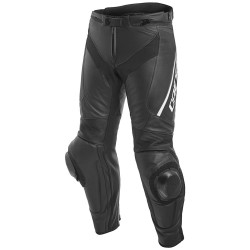 Dainese Delta 3 Perforated Leather Black Pants