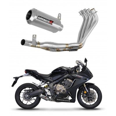DOMINATOR GP + DB KILLER MEDIUM HEADERS EXHAUST SYSTEM FOR HONDA CBR 650 R 2019 - 2023 PART # HO103DC