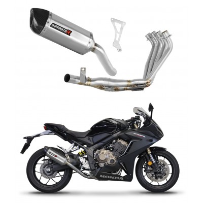DOMINATOR HP1 + DB KILLER MEDIUM HEADERS EXHAUST SYSTEM FOR HONDA CBR 650 R 2019 - 2023 PART # HO104DF