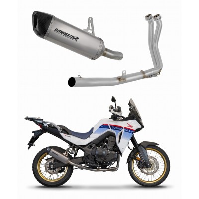 DOMINATOR HP6 + DB KILLER TITANIUM HEADERS EXHAUST SYSTEM FOR HONDA XL 750 TRANSALP 2023 PART # HO120DFSFT