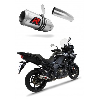 DOMINATOR GP + DB KILLER MEDIUM EXHAUST FOR KAWASAKI VERSYS 1000 2019 - 2024 PART # KA070DC
