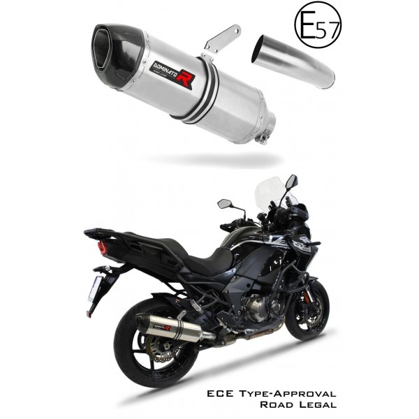 DOMINATOR HP1 EXHAUST FOR KAWASAKI VERSYS 1000 2019 - 2024 PART # KA070DF-H