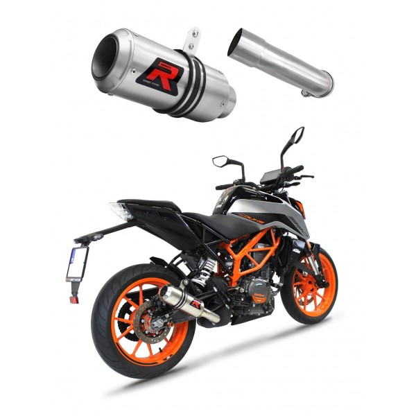 DOMINATOR GP + DB KILLER MEDIUM EXHAUST FOR KTM 390 DUKE 2021 - 2023 PART # KT063DC