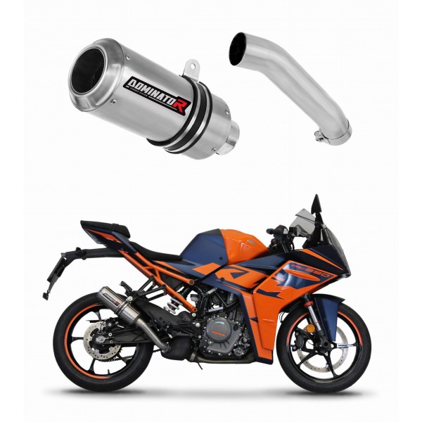 DOMINATOR GP + DB KILLER EXHAUST FOR KTM RC 390 2022 - 2024 PART # KT074DC