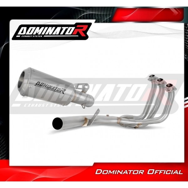 DOMINATOR GPS + DB KILLER EXHAUST SYSTEM HEADERS TRIUMPH STREET TRIPLE 765 S / R / RS 2023 - 2024 PART # TR023DC
