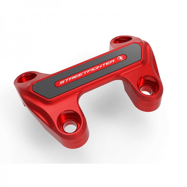 DBK HANDLEBAR CLAMP RED FOR DUCATI STREETFIGHTER V4 1100 (2020) PART # BM14A