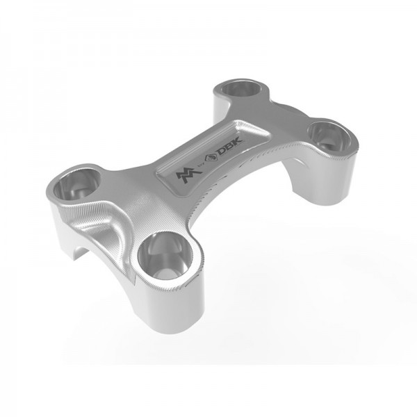 DBK HANDLEBAR CLAMP SILVER FOR MOTO MORINI SEIEMMEZZO STR 2022-2024 PART # BM19E