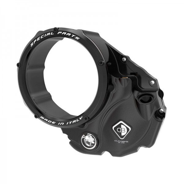 DUCABIKE 3D EVO CLUTCH COVER BLACK FOR DUCATI MULTISTRADA 1200 (2015-2017) PART # CCDV06DD