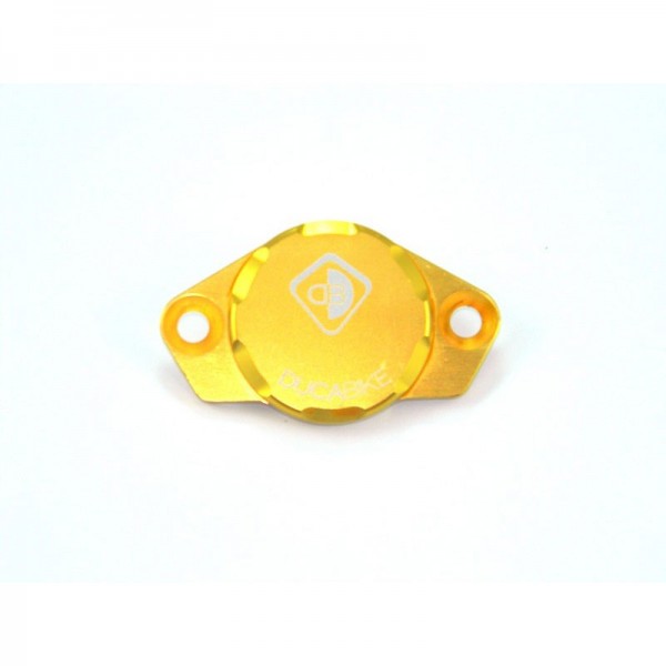 DBK TIMING INSPECTION COVER GOLD FOR DUCATI MONSTER S2R 800 MY 2007-2008 PART # CIF02B
