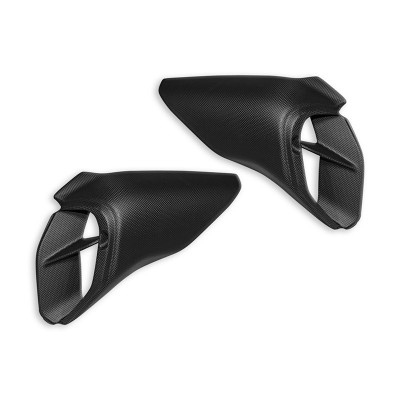 DBK AIR CONVEYORS CARBON MATT FOR DUCATI DIAVEL V4 2023-2024 PART # CRB106O