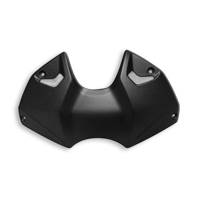 DBK DP TYPE SF TANK COVER CARBON MATT FOR DUCATI STREETFIGHTER V4 1100 2020 PART # CRB131O