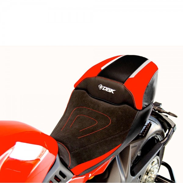 DBK COMFORT SEAT COVER BLACK FOR DUCATI DIAVEL V4 2023-2024 PART # CSDV4C01DA