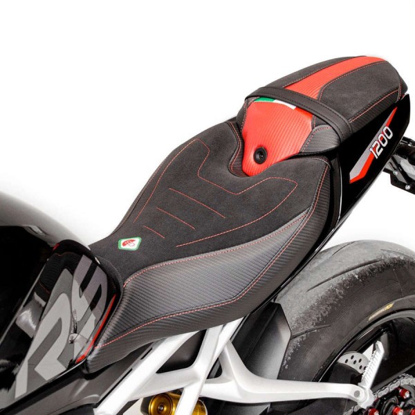 DBK COMFORT SEAT COVER RED FOR TRIUMPH SPEED TRIPLE 1200 RS 2021-2024 PART # CSSTC01DA