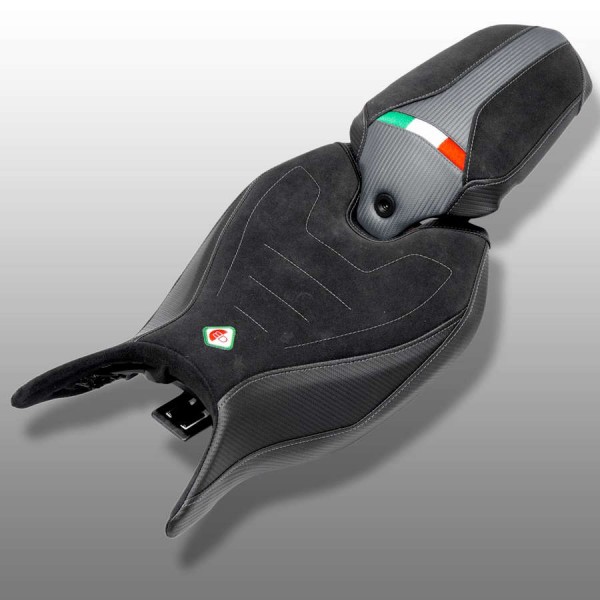 DBK COMFORT SEAT COVER GREY FOR TRIUMPH SPEED TRIPLE 1200 RS 2021-2024 PART # CSSTC01DE