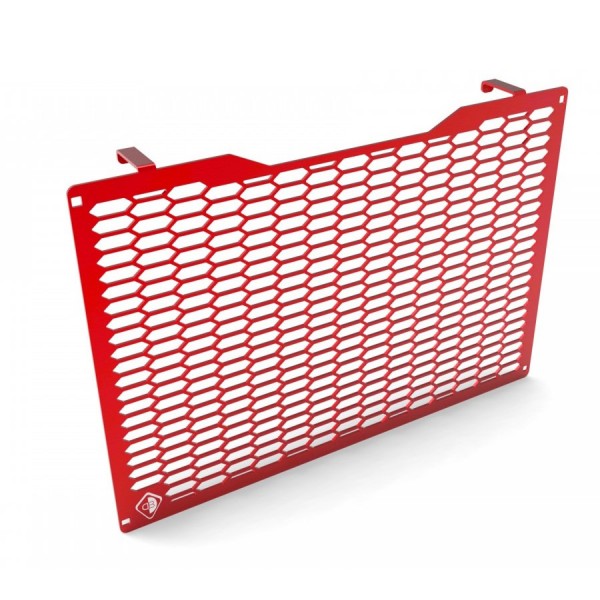 DBK RADIATOR GUARD RED FOR DUCATI MULTISTRADA 1200 (2013-2014) PART # GR02A