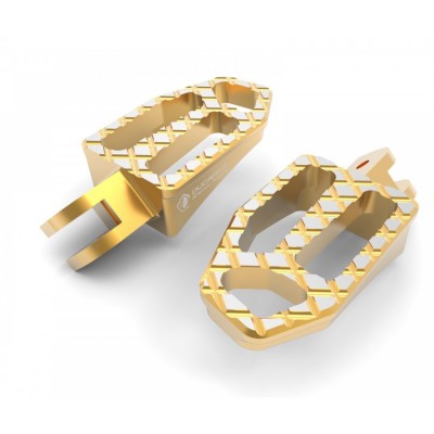 DBK PILOT FOOTPEGS GOLD FOR DUCATI MULTISTRADA 1260 (2018-2020) PART # PPDV08B