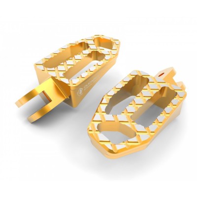 DBK PASSENGERS PEGS GOLD FOR DUCATI MULTISTRADA 1200 (2010-2012) PART # PPDVP08B