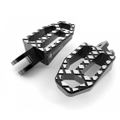 DBK PASSENGERS PEGS BLACK FOR DUCATI MULTISTRADA 1200 (2010-2012) PART # PPDVP08D