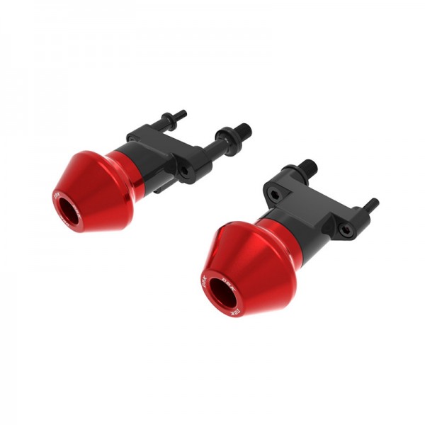 DBK FRAME PROTECTION RED FOR DUCATI DIAVEL V4 2023-2024 PART # PTDV402A