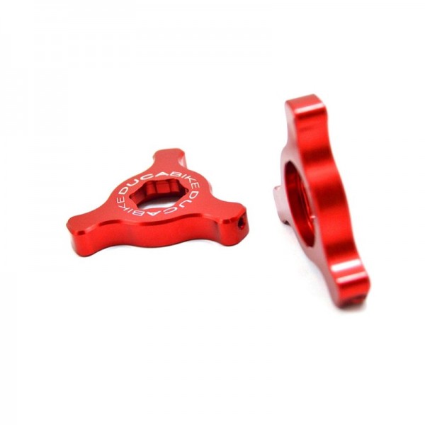 DBK FORK PRELOAD ADJUSTER 14MM RED FOR DUCATI MULTISTRADA 950 (2017) PART # RF1401A
