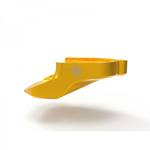 DBK OIL PAN GUARD GOLD FOR DUCATI STREETFIGHTER V4 1100 2020 PART # SLI09B