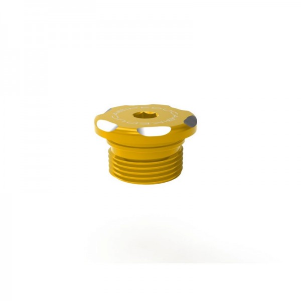 DBK STAGE INSPECTION CAP GOLD FOR DUCATI STREETFIGHTER V2 955 2022-2024 PART # TIF02B