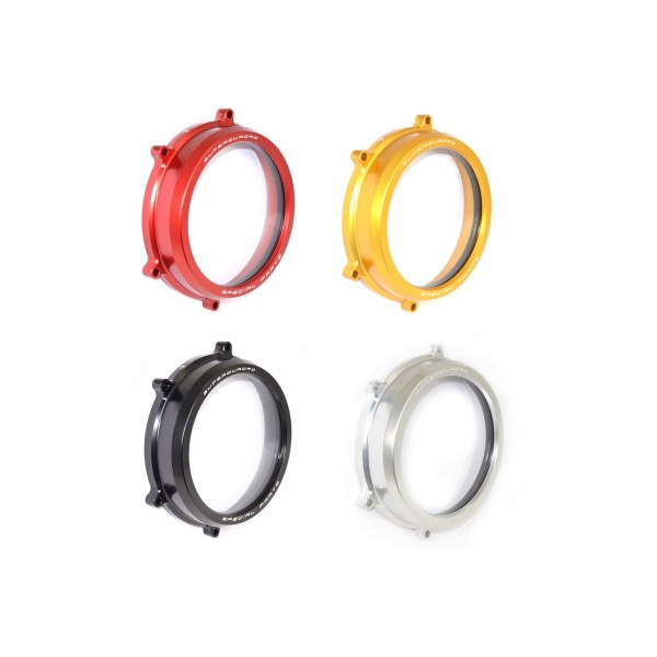 DBK CLEAR CLUTCH COVER FOR DUCATI STREETFIGHTER V2 2024 PART # CC119901 