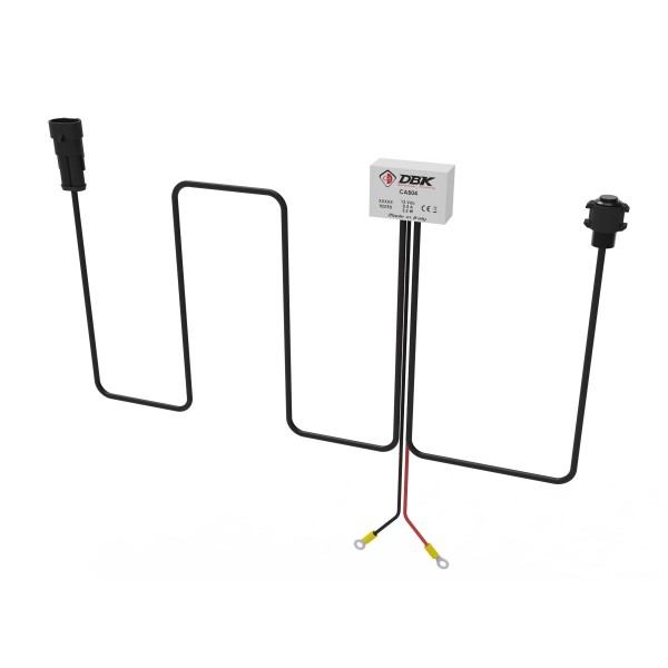 DBK EVO LED CLEAR CLUTCH COVER FOR DUCATI STREETFIGHTER V2 2024 PART # CC1199L02 