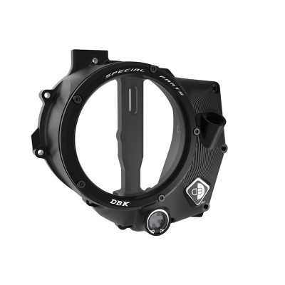 DBK 3D EVO CLUTCH COVER BLACK FOR KTM 990 DUKE 2024 PART # CCDV14DD