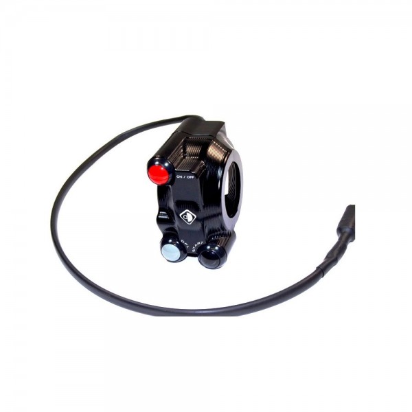 DBK GAS CONTROL PANEL INTEGRATED BUTTON FOR DUCATI PANIGALE V4-V4S (2018-2019) PART # CPPI10