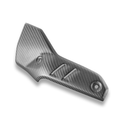 DBK EXHAUST COVER CARBON FOR KTM 990 DUKE 2024 PART # CRB136O