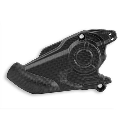 DBK ENGINE COVER CARBON FOR DUCATI HYPERMOTARD 698 MONO (2024) PART # CRB155O