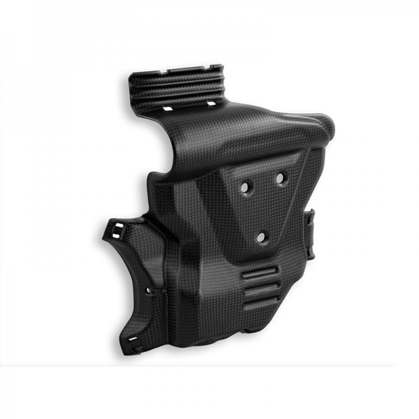 DBK ENGINE LEFT COVER CARBON FOR DUCATI HYPERMOTARD 698 MONO (2024) PART # CRB156O