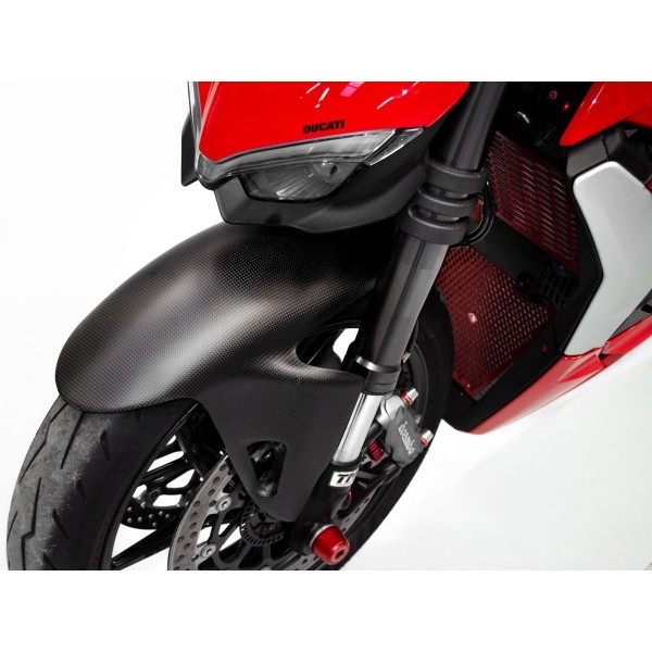 DBK CARBON FRONT FENDER FOR DUCATI STREETFIGHTER V2 2024 PART # CRB18O 