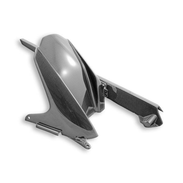 DBK GLOSSY CARBON REAR HUGGER FOR BMW S1000 RR 2024 PART # CRB88L 