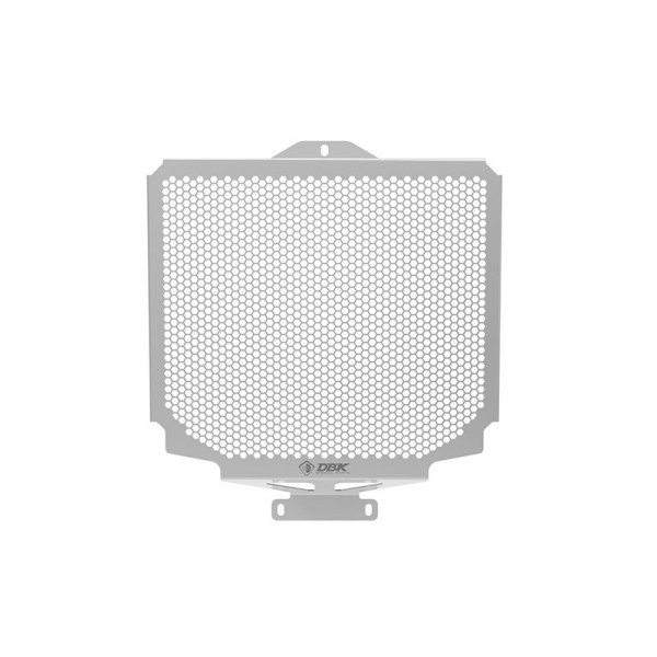 DBK RADIATOR GUARD SILVER FOR MOTO GUZZI V100 MANDELLO (2023-2024) PART # GR19E