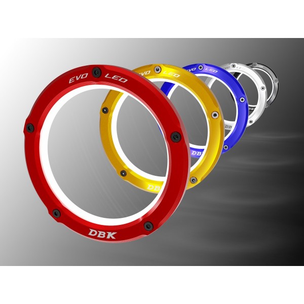 DBK EVO LED TRANSFORMATION KIT FOR CLEAR CLUTCH COVER FOR DUCATI PANIGALE V4 2024-2025 PART # KAGL02 