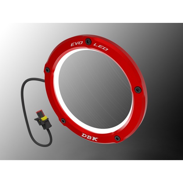 DBK EVO LED TRANSFORMATION KIT FOR CLEAR CLUTCH COVER FOR DUCATI PANIGALE V4 2024-2025 PART # KAGL02 