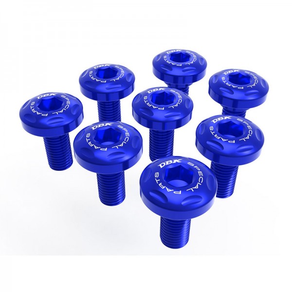 DBK REAR SIDE PANEL BOLT BLUE FOR BMW R 1300 GS (2023-2024) PART # KVT66C