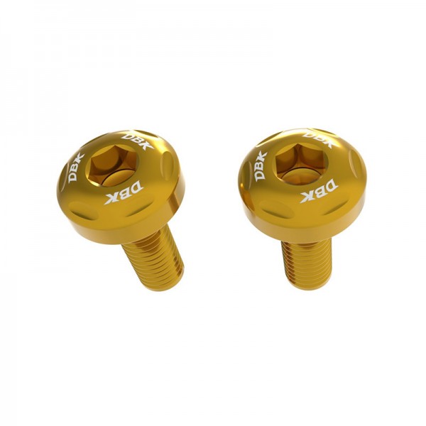 DBK SADDLE SIDE PANEL SCREW GOLD FOR DUCATI HYPERMOTARD 698 MONO 2024 PART # KVT79B