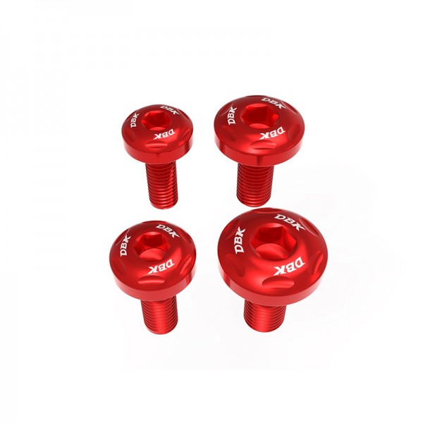 DBK FRAME PANEL SCREWS KIT RED FOR DUCATI HYPERMOTARD 698 MONO 2024 PART # KVT88A