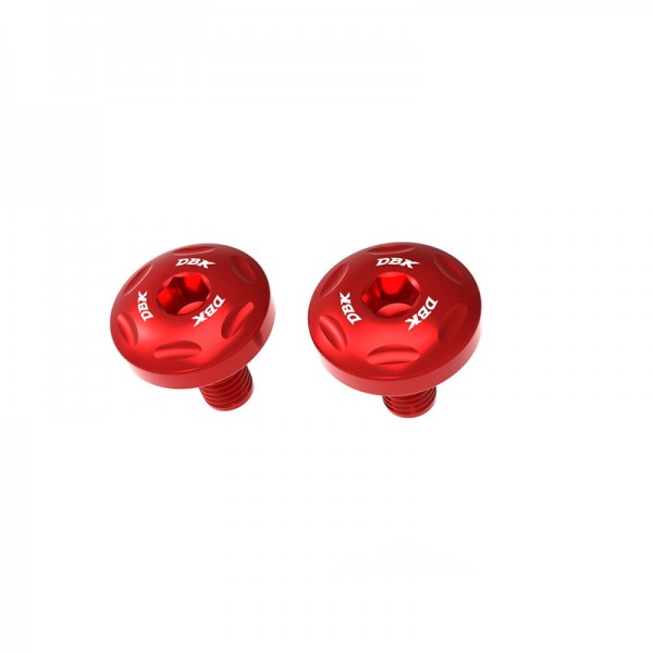 DBK TANK SIDE PANEL SCREWS KIT RED FOR DUCATI HYPERMOTARD 698 MONO 2024 PART # KVT90A