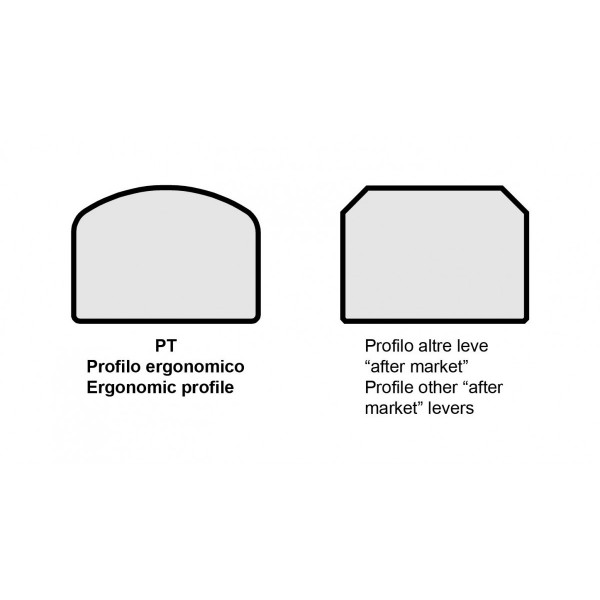 DBK BRAKE / CLUTCH ADJ LEVERS ECO GP 2 FOR DUCATI STREETFIGHTER V2 2024 PART # LEA16 