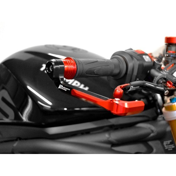 DBK BRAKE LEVER PROTECTION FOR TRIUMPH STREET TRIPLE 765 RS 2024 PART # PLF05 